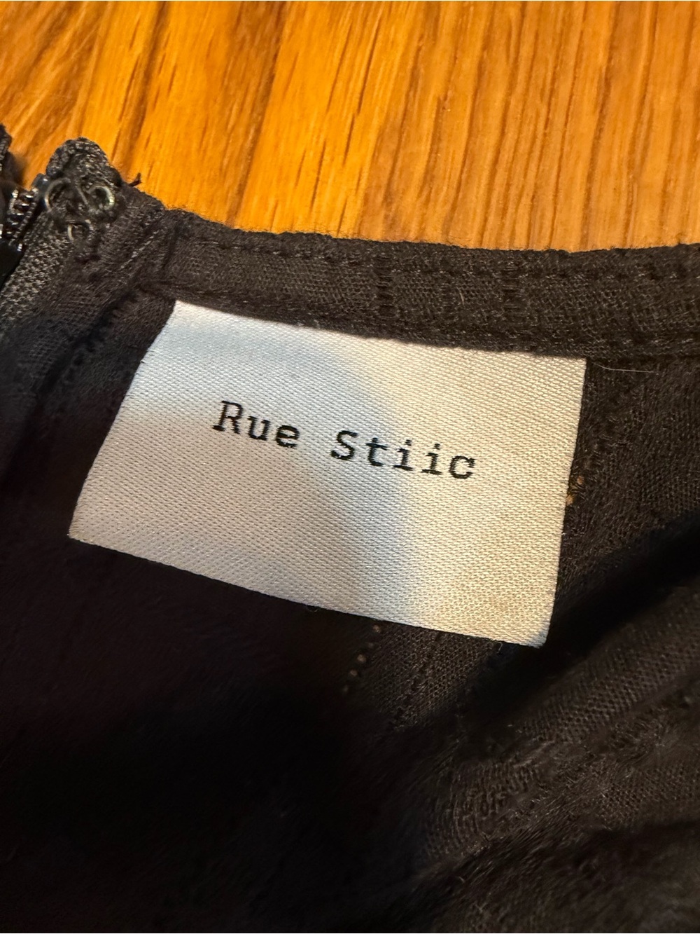 Rue Stiic Black Puff-Sleeve Tie-Waist Maxi Dress, size small - Picture 6 of 12